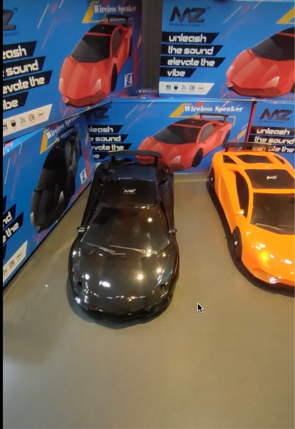 Scale Model 1:24 Lamborghini Aventador Bluetooth car with Bluetooth Speaker - FM and Rechargeable (SCALE 1:24) MZ CAR F4 MODEL