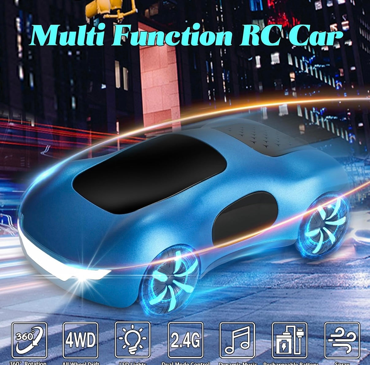 RC Drift Car, BMW concept car Remote Control Cars for Adults 1/14 2.4Ghz Gesture Drift Stunt Cars RC Cars Dual Spray RC Drift Car High Speed Drift Remote Control Cars for Adults Boys Girls
