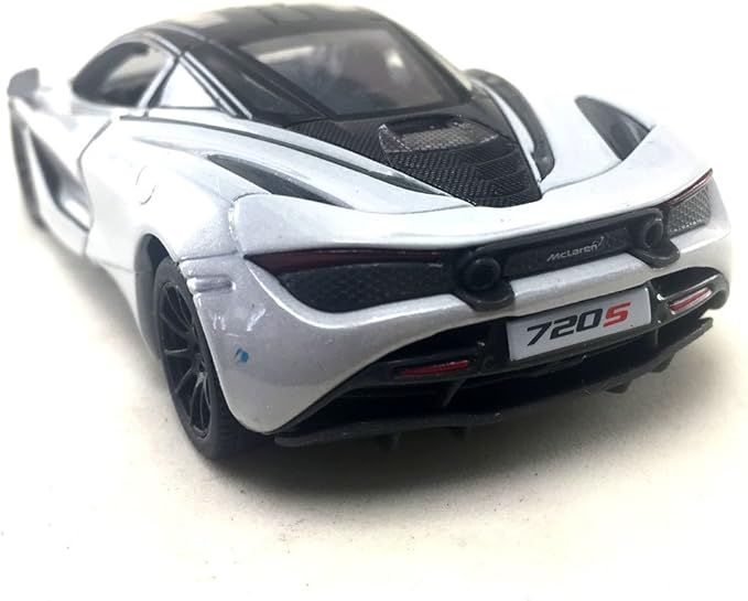 McLaren 720s White 5 Inch 1:36 Scale Die Cast Metal Model Toy Super Sports Car