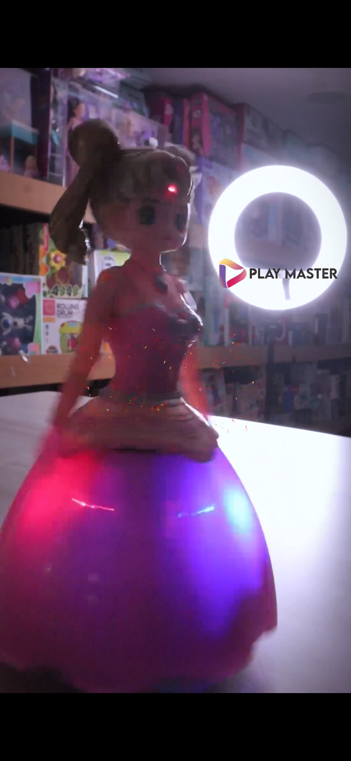 Princess Musical dancing doll with lights - korean doll with music- battery operated and automatic
