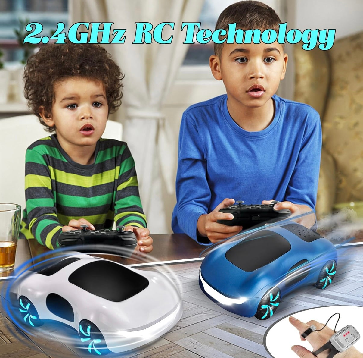 RC Drift Car, BMW concept car Remote Control Cars for Adults 1/14 2.4Ghz Gesture Drift Stunt Cars RC Cars Dual Spray RC Drift Car High Speed Drift Remote Control Cars for Adults Boys Girls