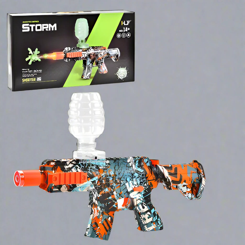 Jelly gun with lights - rechargeable battery - 500 shots