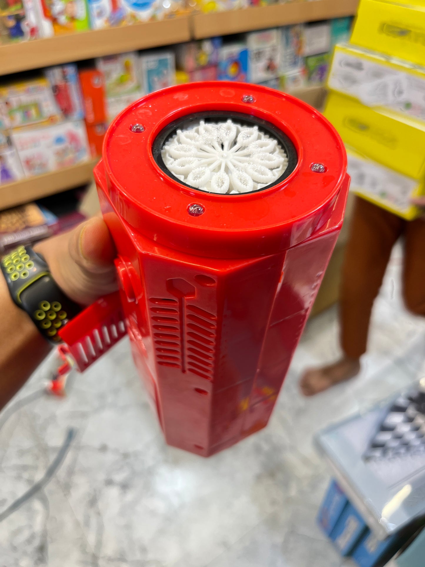 bubble machine popper with lights and music- 100000 bubbles machine - birthday machine - playmaster toys