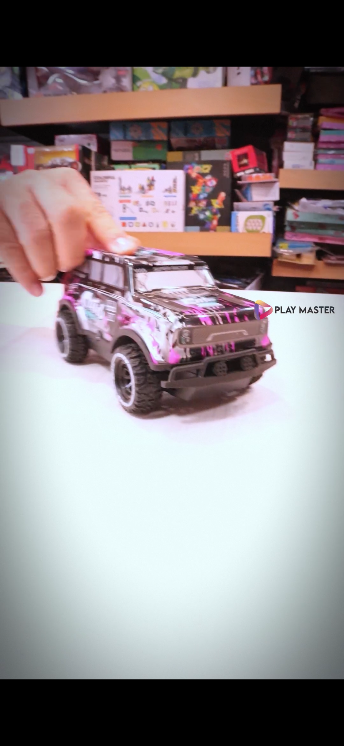 Remote Control Car, 1/24 Scale Light Up Racing Car Toys with Cool Led Lights