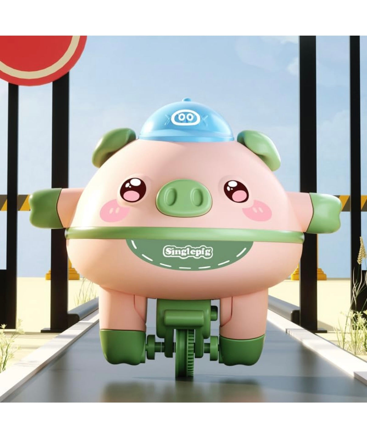 New balancing Cute Balanced Pig Toys,Roly-Poly Fingertip Gyroscope Balance Robot,Roly-Poly Balance Pig Piglet