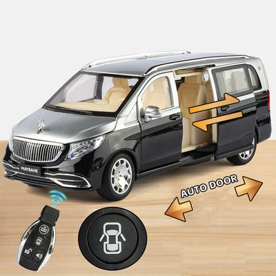 Scale model 1/24 - diecast car with lights with remote controlled doors