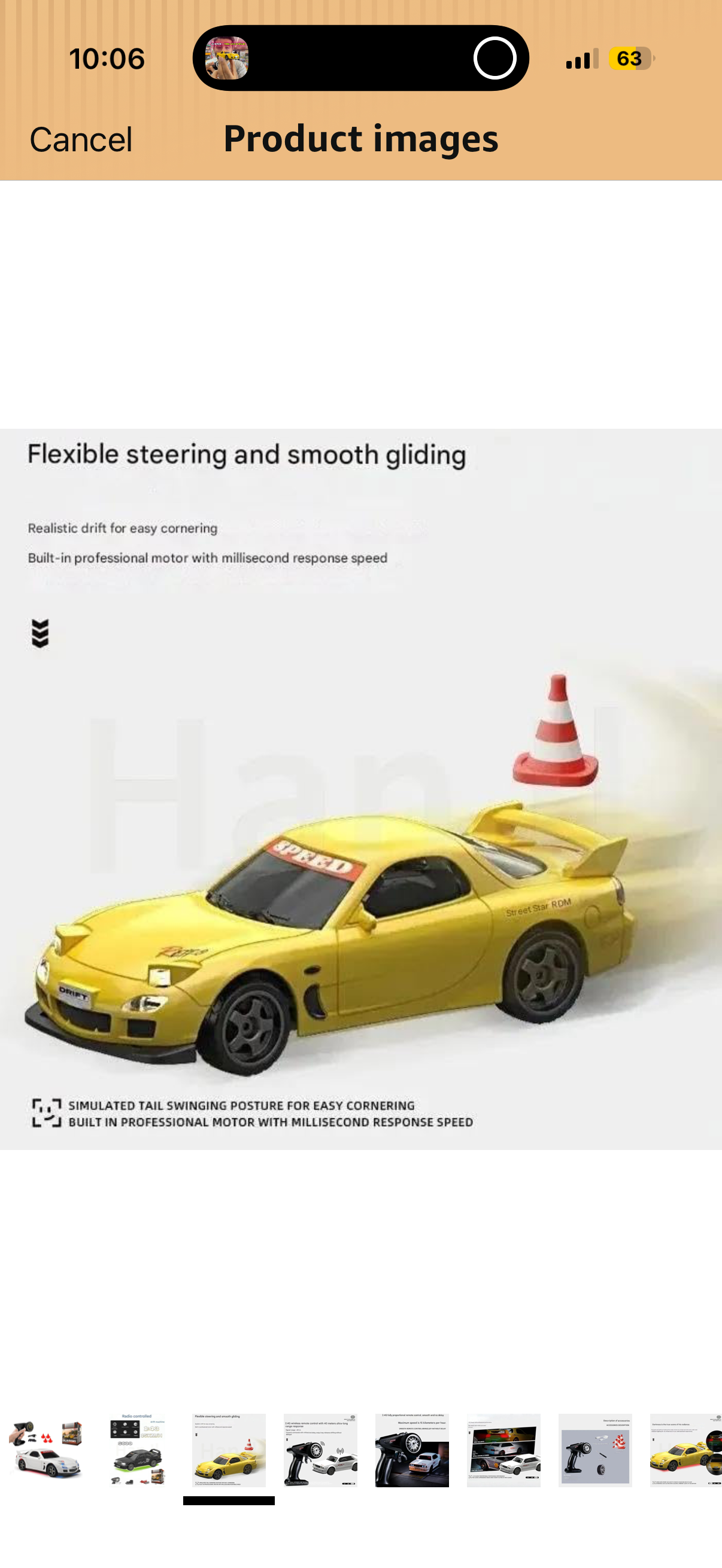 Super high speed Scale size 1:42 High speed Turbo racing drift car - cell operated rc drift car truck - remote drifting car