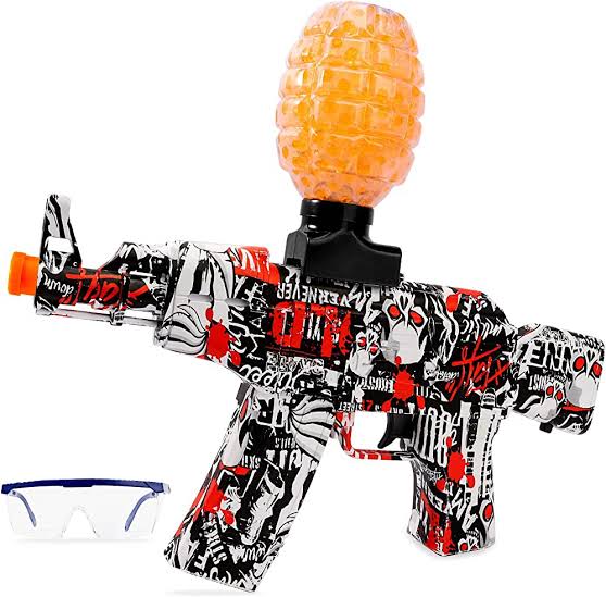 2 in 1 M416 jelly bullet Gun - automatic and rechargeable dart gun - water bomb