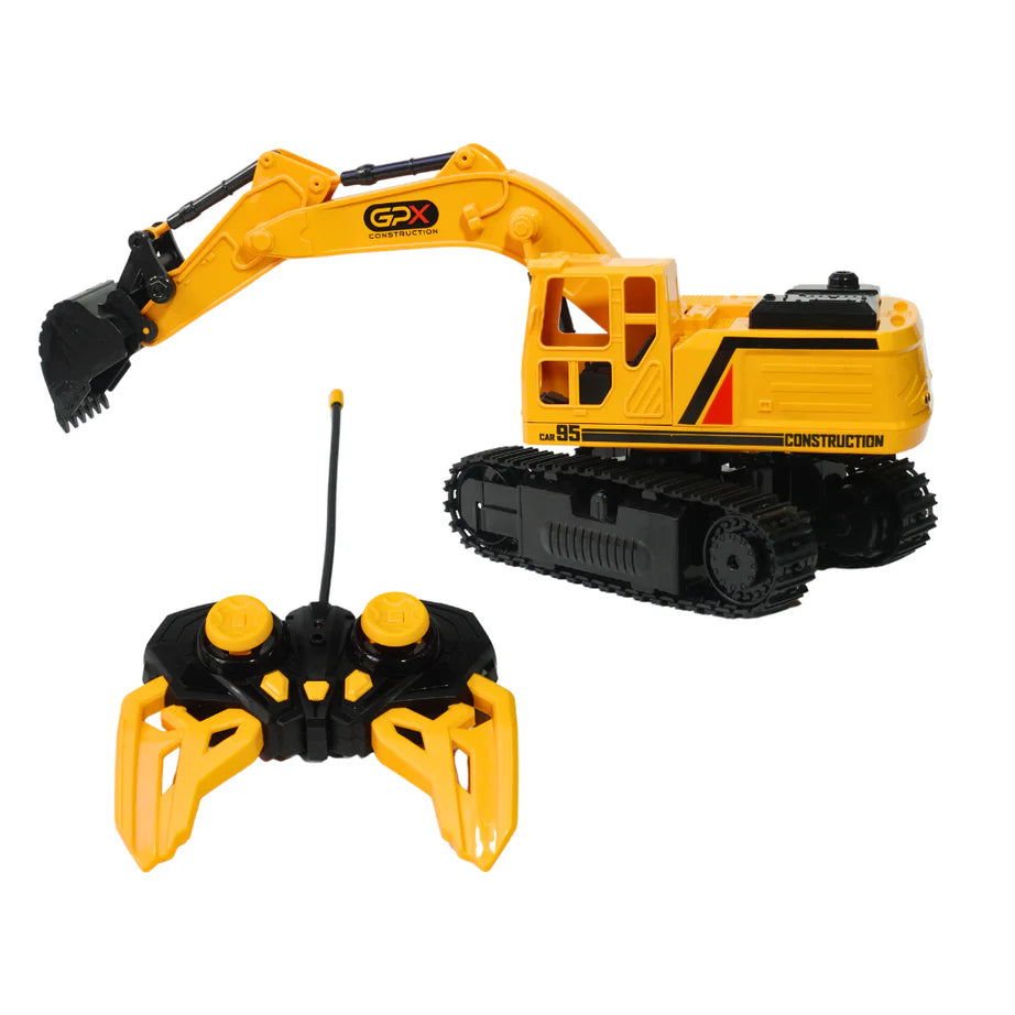 Remote Control Excavator Toy 6 Channel Rc Excavator Truck