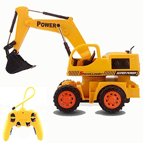 Remote control JCB Truck - Wireless RC JCB Excavator JCB Truck Excavator Construction Vehicles Remote Control Toys Set