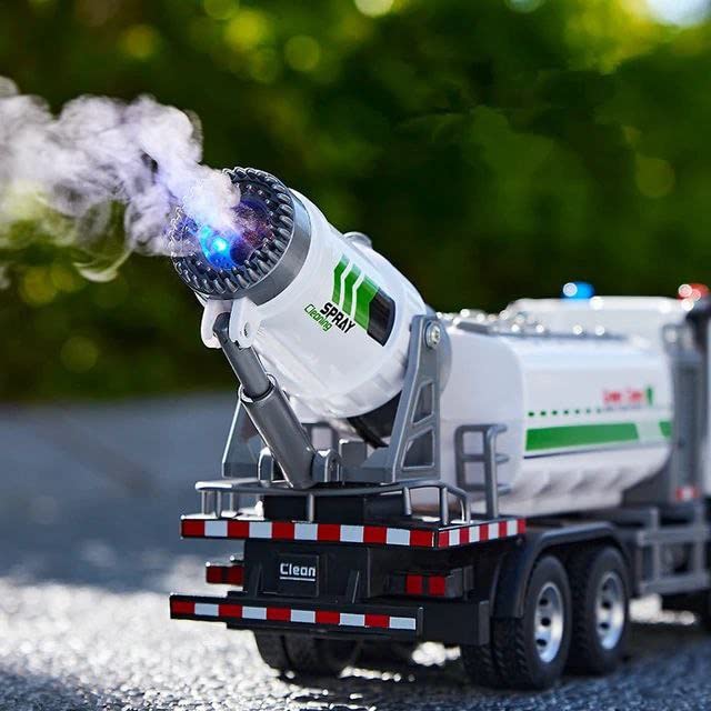 Small 1 16 Unbreakable Metal Truck with smoke anti smog Truck with Play Masters