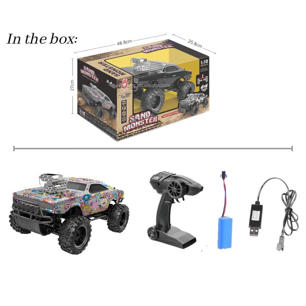 Remote Control Sand Monster Truck for Kids ( 1:10 ) BIS Certified Playmaster