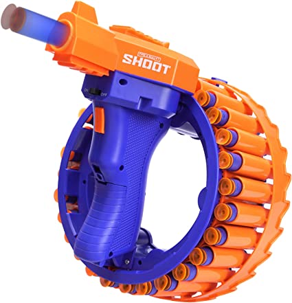 Growler gun - Electric Continuous Firing with 20 Soft Bullets (BIS Certified)