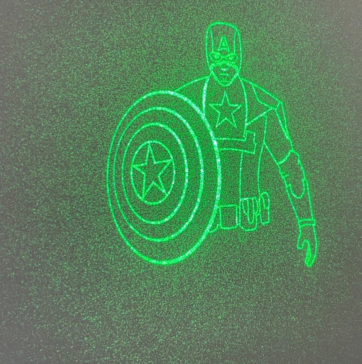 Avenger Laser light for kids - recahrgeable laser light with battery and changing lens