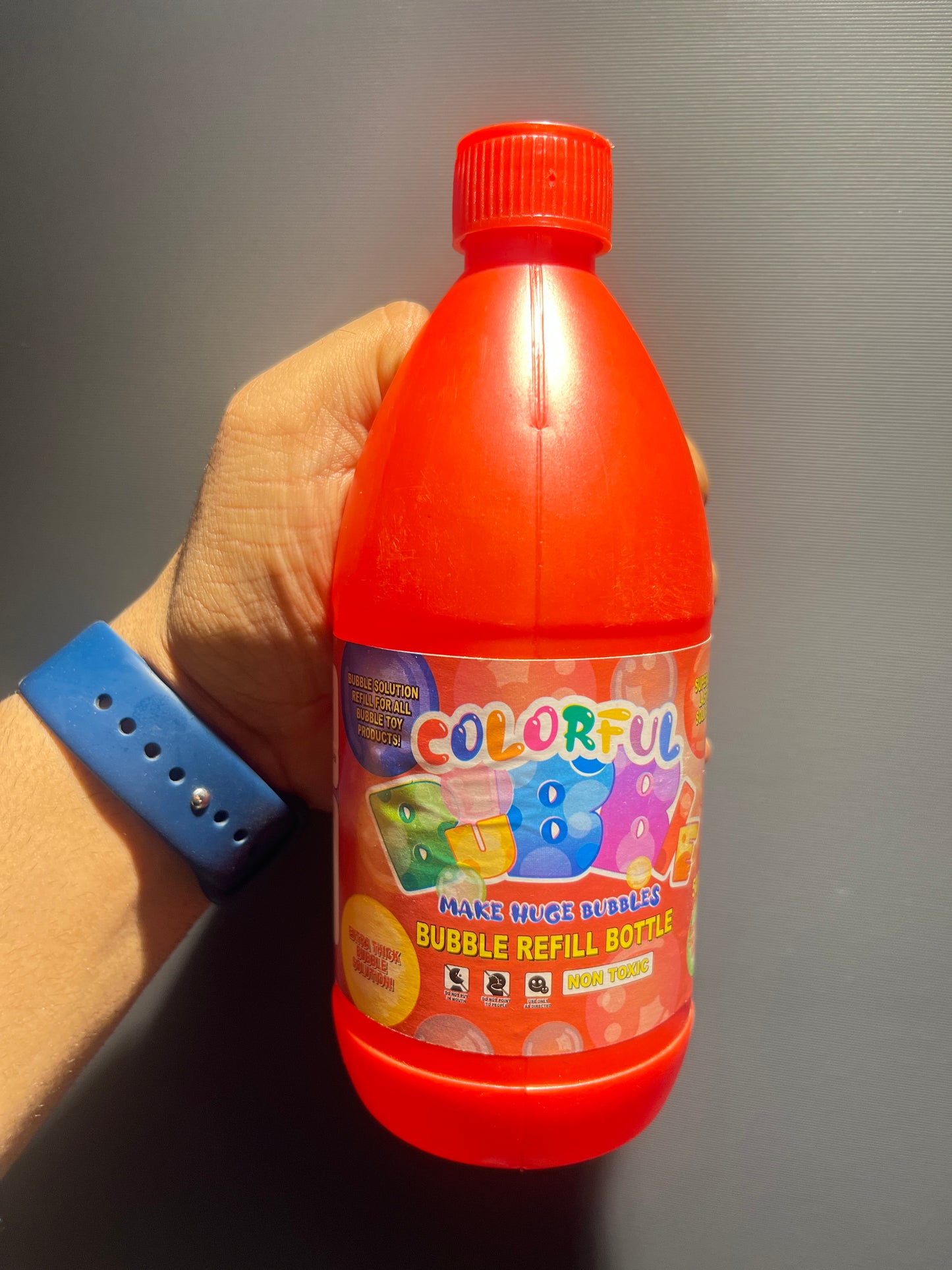 Special bubble Liquid Solution (500 ML) for Manual and Automatic Bubble Gun For Kids (Refill Solution)