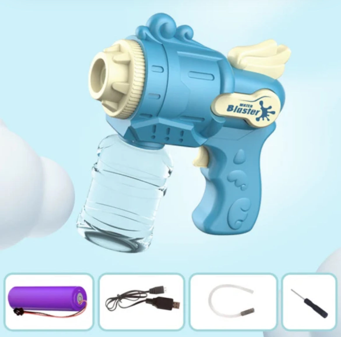 2025 Dual Mode 2 in 1 Watergun with rechargeable battery