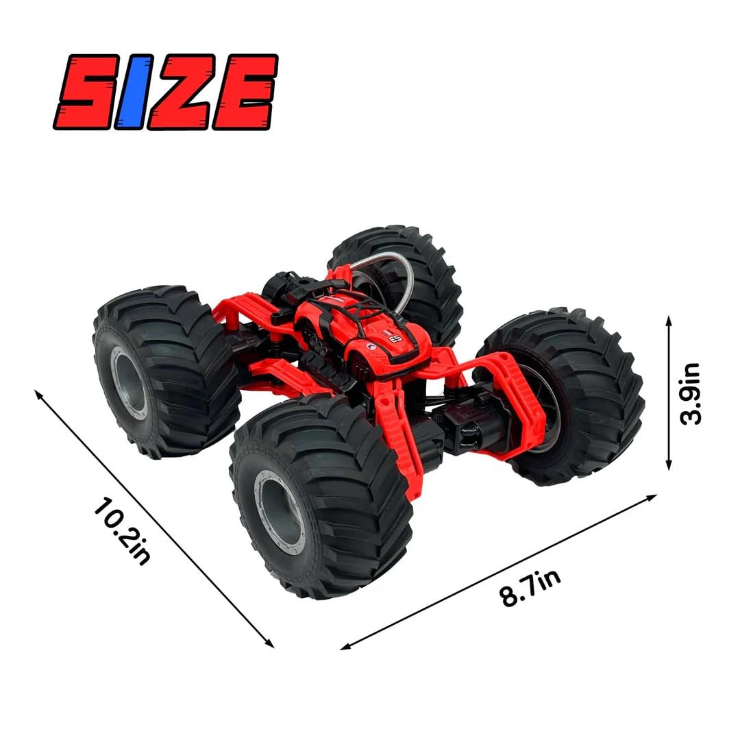 Remote Control Monster Drift Car - RC Car with Booster Spray Function with real rubber wheel Off Road Drift Race Car Toy 360°