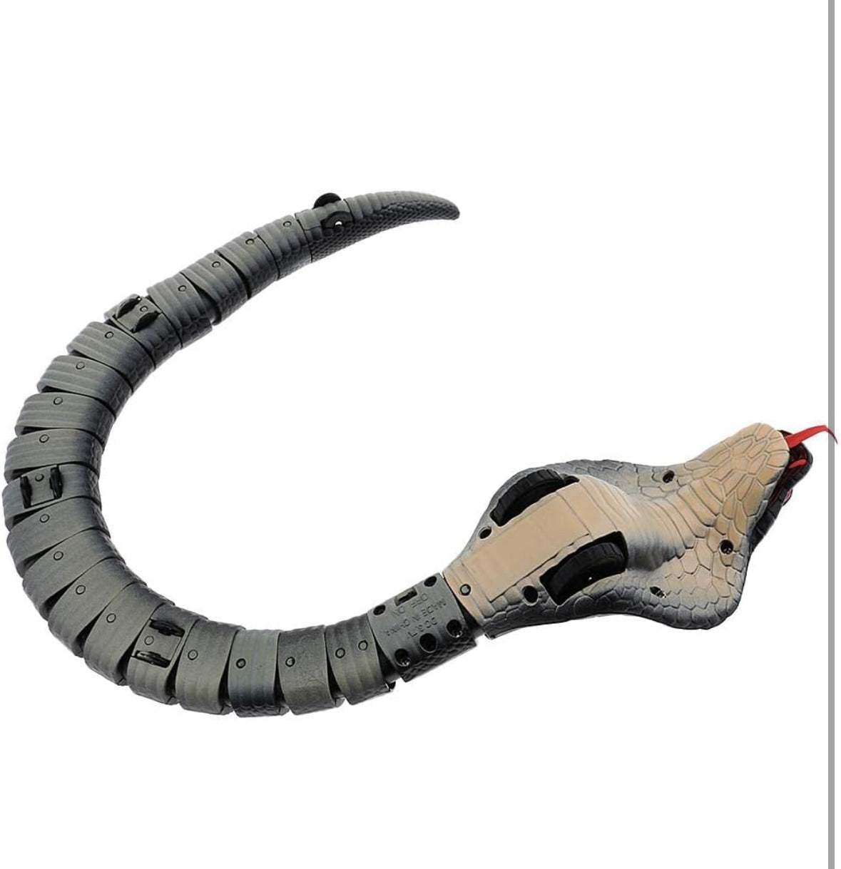 Remote Control Rattlesnake Model with Controller1 Piece USB Cable