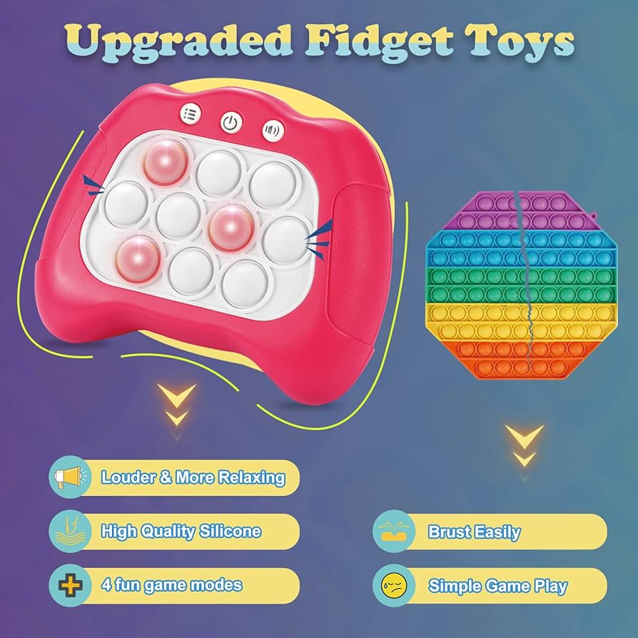 Fidget Game - electric pop it game -finger puzzle pop it game