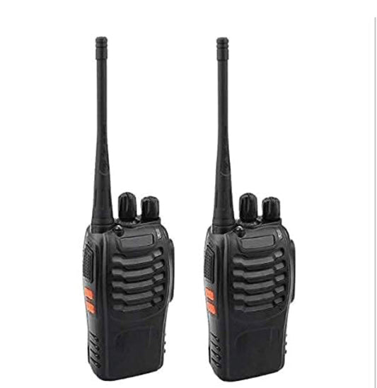 Real walkie Talkie with 2 chargers -  pair of walke talkie with torch (650 meters range)