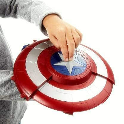 2 in 1 2024 Captain america shield gun shooting bullets - orbeez gun shield with dart bullets (2 in 1 dart gun)