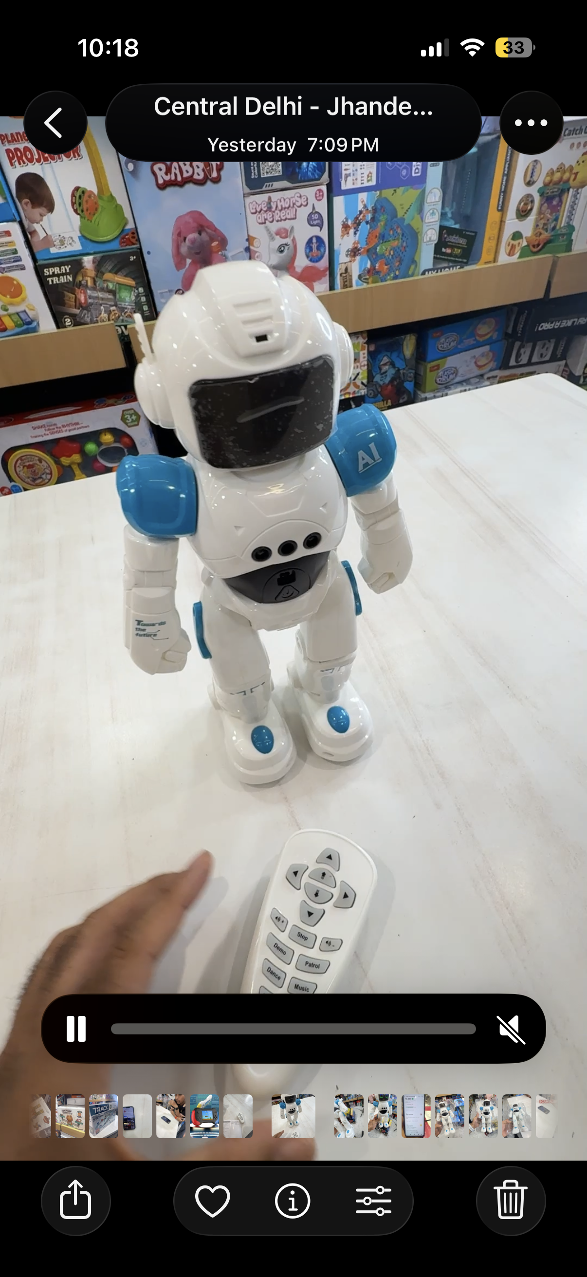 RC Robot Toys for Kids - Smart Talking Voice Remote Control Robot, Gesture Sensing Programmable Emo Robot Toy for Age 3 4 5 6 7 8 Year Old Boys Girls Birthday Gift Present