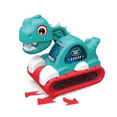 Engineering Dinosaur Smoke Spray Vehicle Toy for Kids - water spray dino toy for kids