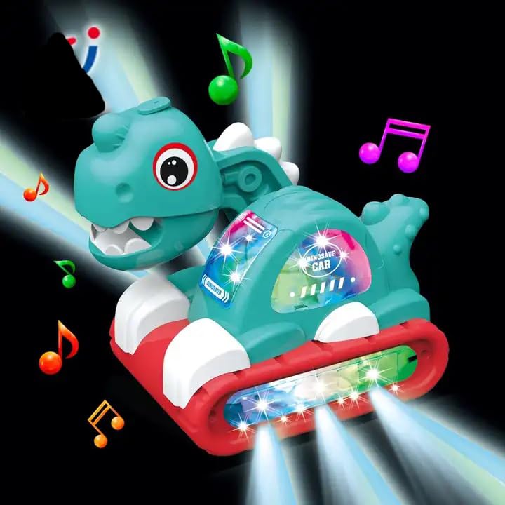 Engineering Dinosaur Smoke Spray Vehicle Toy for Kids - water spray dino toy for kids