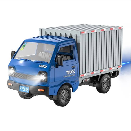 Rc intra container truck - champion truck for kids and smoke