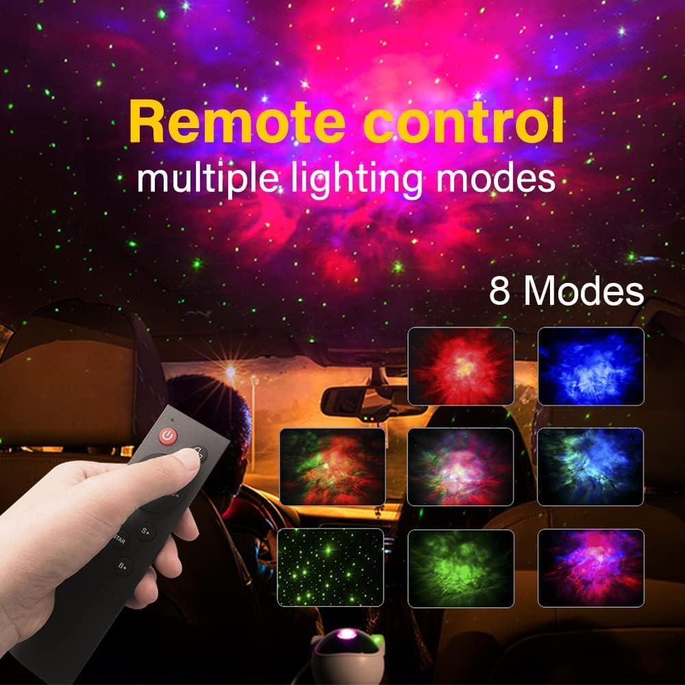 viral Astronaut Star Led Projector Night Light with Timer Remote Control and 360°Adjustable Design Nebula Galaxy