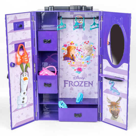 Disney Frozen My First Cupboard Storewell Wardrobe Pretend Play Role Play Toy for Kids