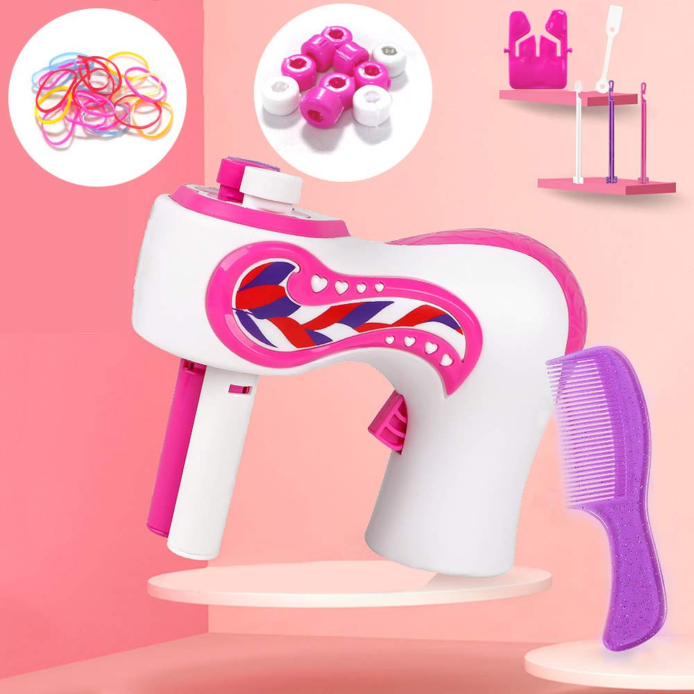 Automatic Hair Braider machine- Quick Twist 3 Shares Hair Braiding Machine for girls - playmaster (age 5 to 15)