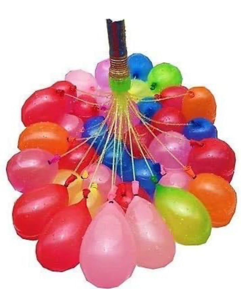 2 packets of Automatic Filling 111 Magic Water Balloons holi balloons - Total 6 bunches 222 ballons