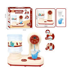 Water dispenser toy for kids with lights and music