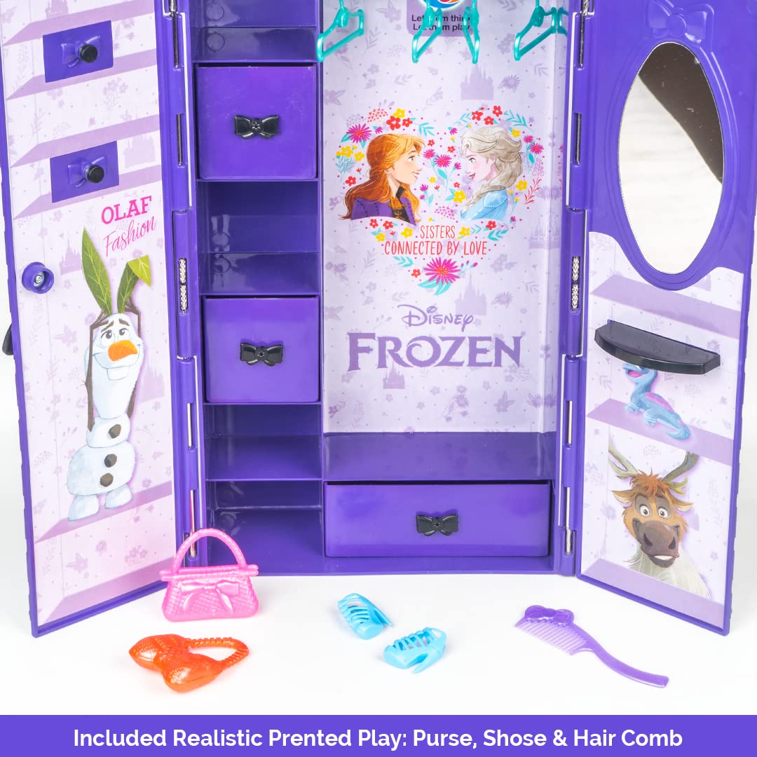 Disney Frozen My First Cupboard Storewell Wardrobe Pretend Play Role Play Toy for Kids