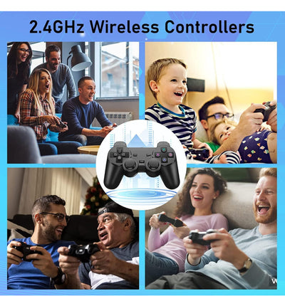 TV Video Game HDMI Console Stick 2.4g Wireless Gamepad Controller USB Built-in 4000 Classic - wireless console HDMI stick with 4000 games