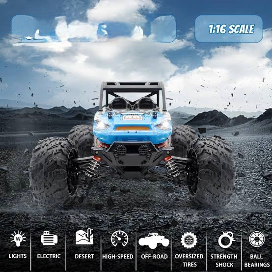Hobbycar 35-45 km speed  UJToys Brand Remote Control Monster Drift Car - RC Car with Function KM speed and  real rubber wheel Off Road Drift Race Car Toy 360°