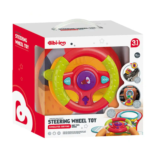 New Steering Wheel With Light & Music for Kids