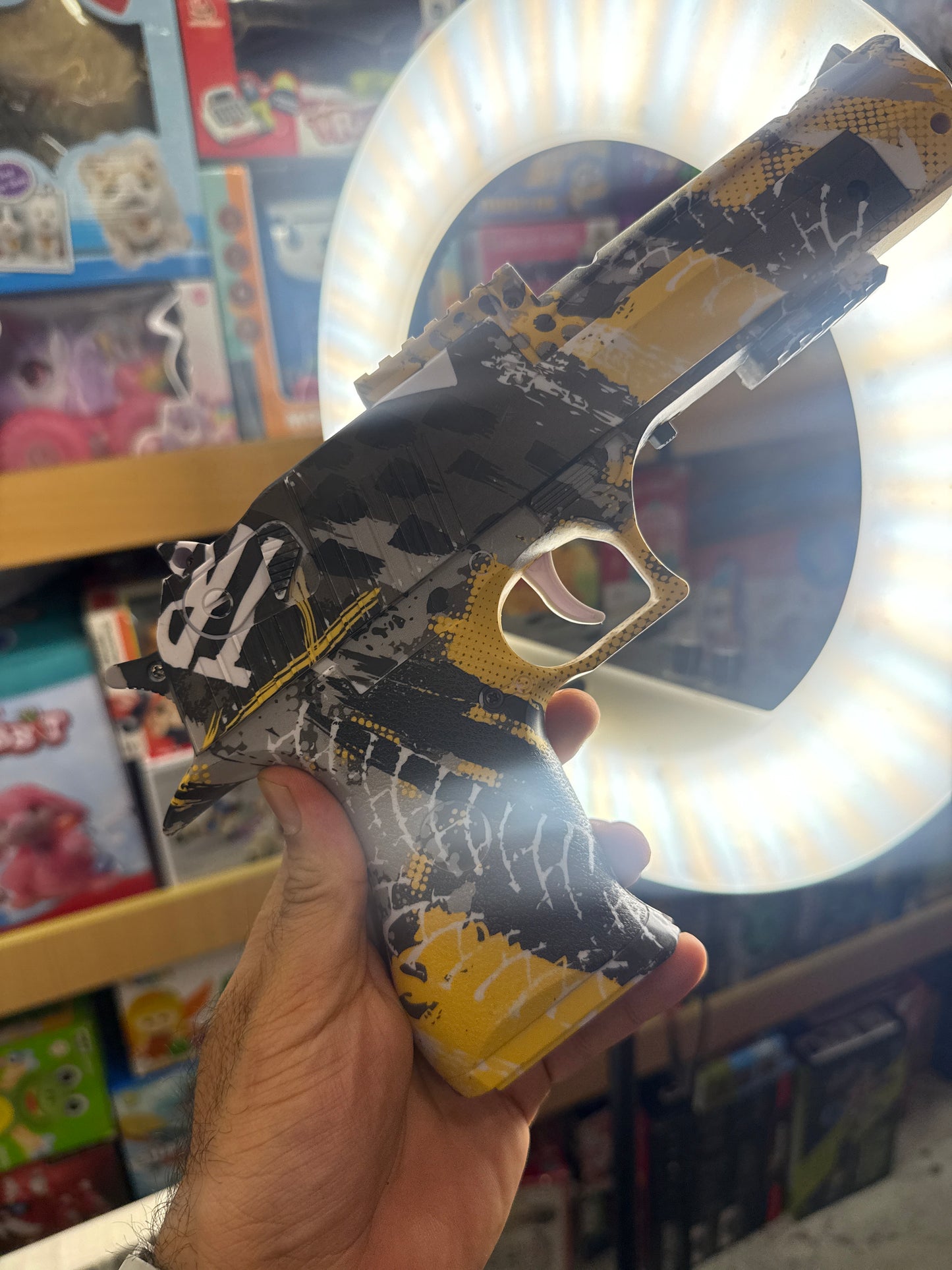 Vibration Glock pistol gun Full speed Automatic jelly blaster gun - + orbeezz Gun - rechargeable jelly shot gun - water bomb