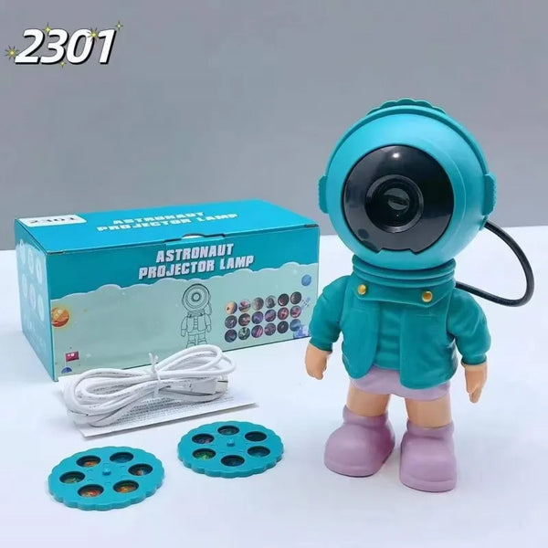 New launch of Astronaut Projector Creative Atmosphere Light Magnetic Head Rotating Integrated LED Light Beads with Filin Films