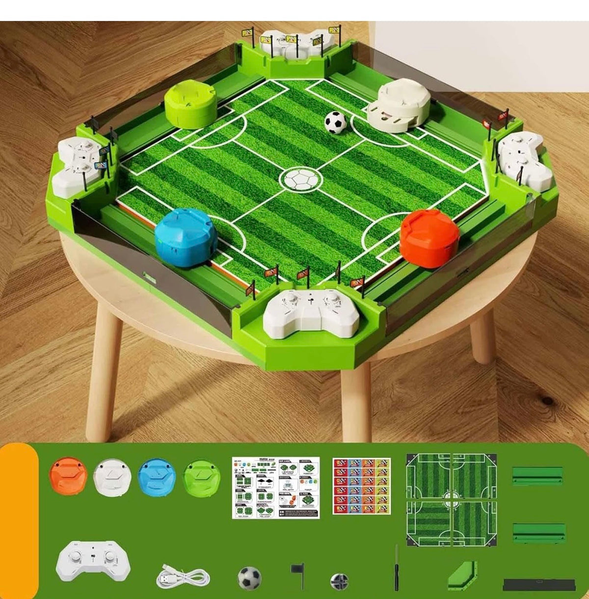 Remote Control Foosball Table arena Game Table Football Toy for Family Game Indoor