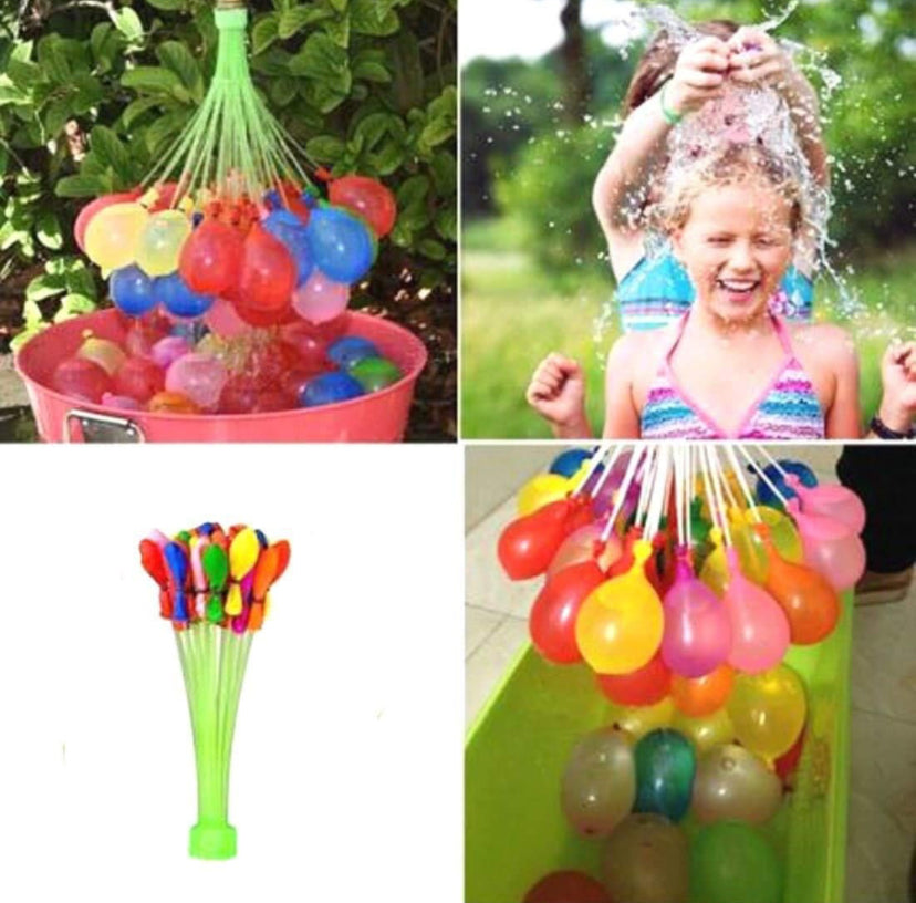 2 packets of Automatic Filling 111 Magic Water Balloons holi balloons - Total 6 bunches 222 ballons