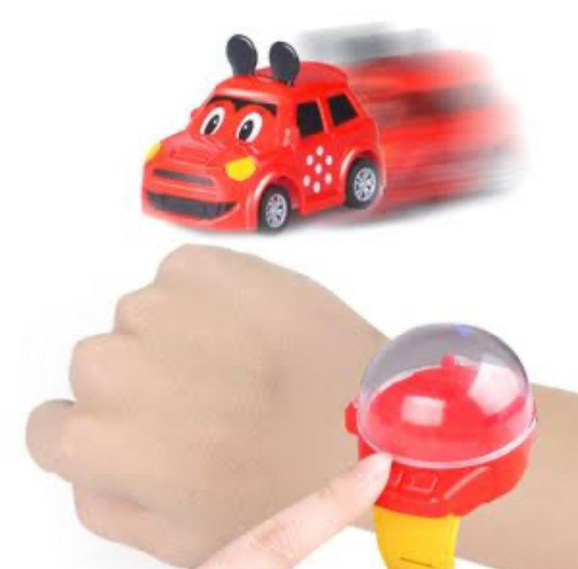 New smallest rc vehicle car for kids - Watch car with Watch (rechargeable)