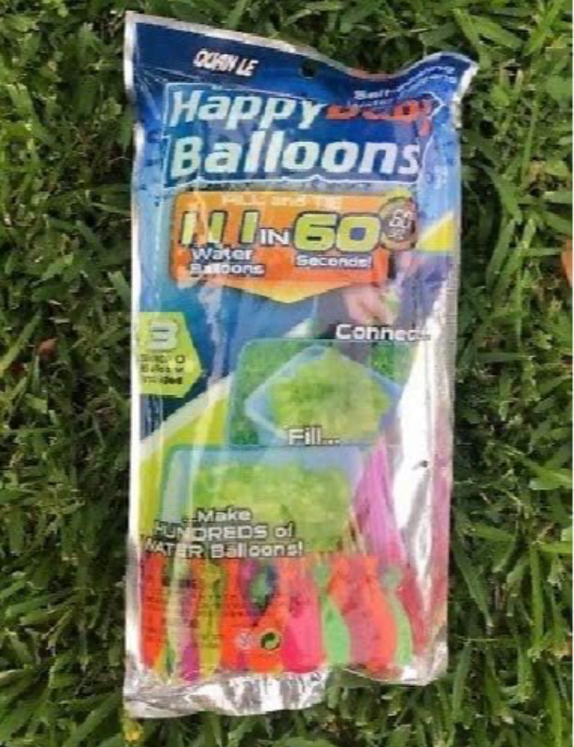 2 packets of Automatic Filling 111 Magic Water Balloons holi balloons - Total 6 bunches 222 ballons