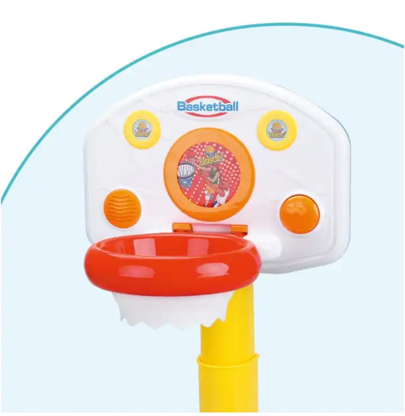 Mini Basket Ball Shooting Game for Toddlers, Lights up and Makes Chearing Sound as Your Child Shoot The Ball