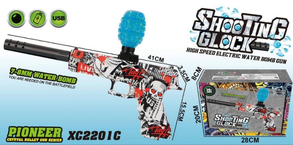 Electric Gel Ball Blaster Automatic Splatter - Eco-Friendly Splat Gun ...