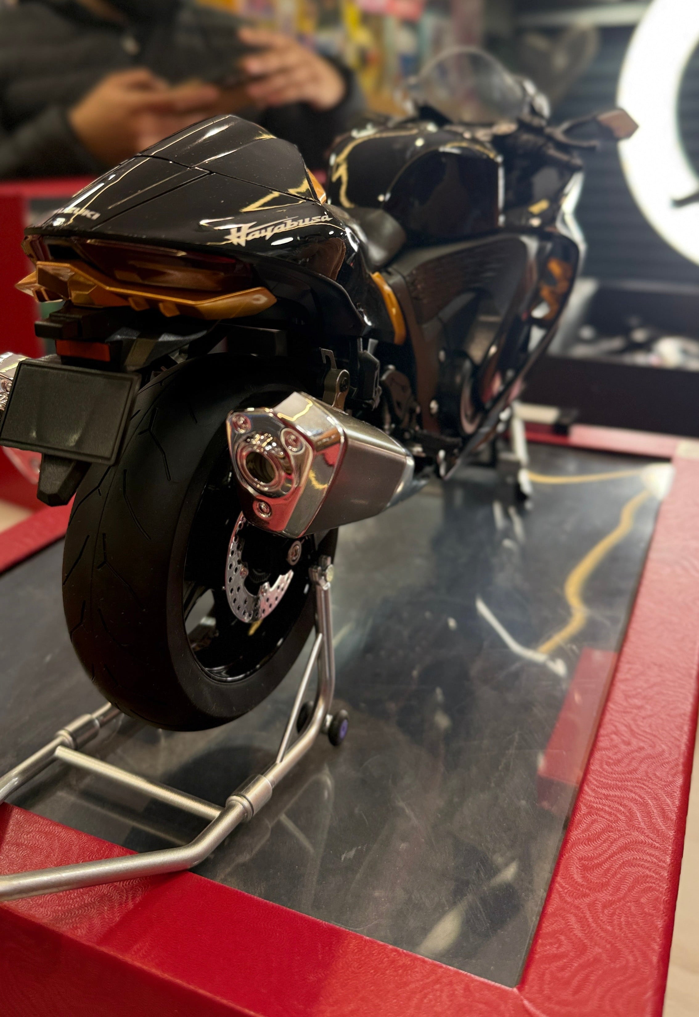 Big size Hayabussa Bike Motor Cycle Random Color- with smoke and