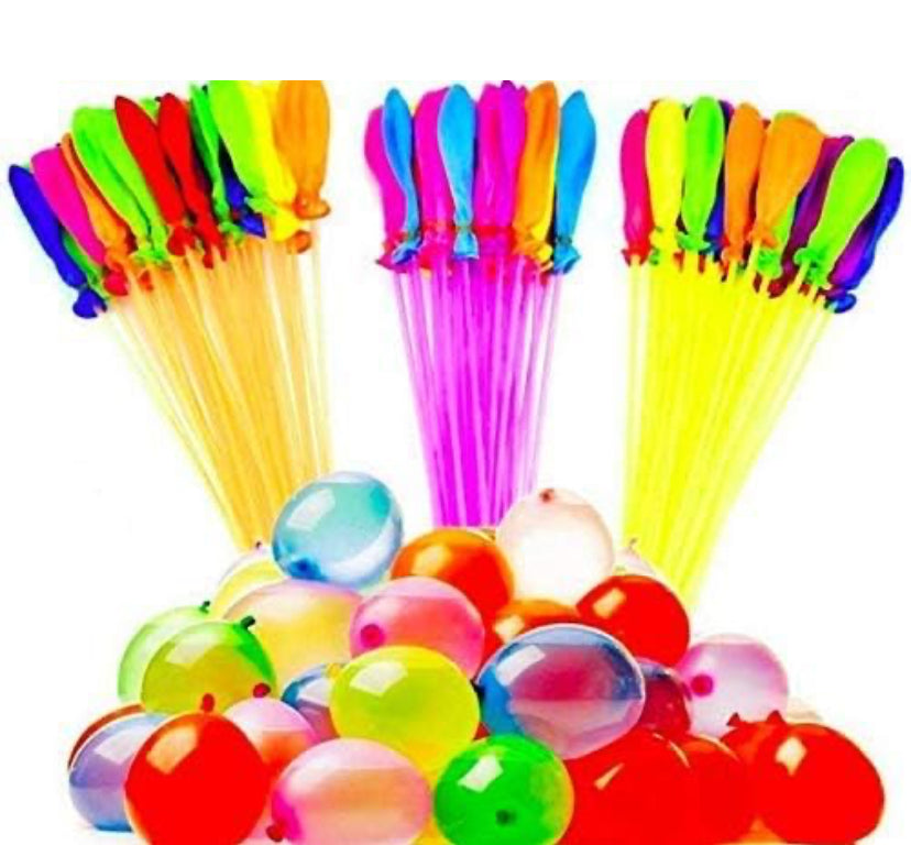 2 packets of Automatic Filling 111 Magic Water Balloons holi balloons - Total 6 bunches 222 ballons