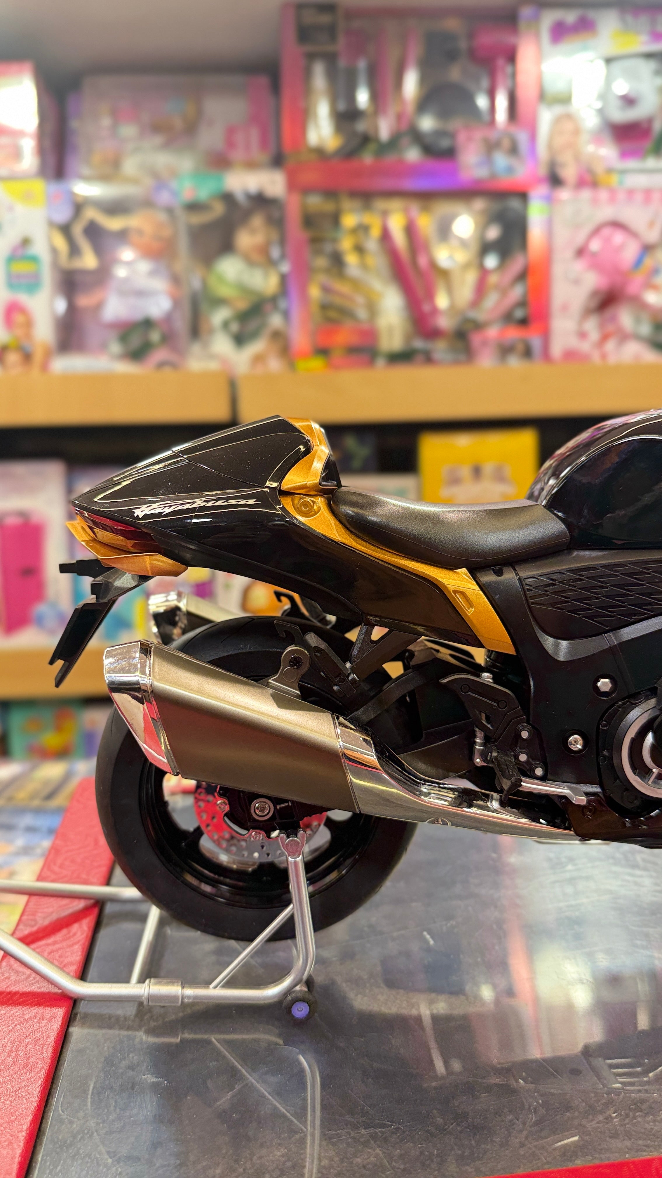 Big size Hayabussa Bike Motor Cycle Random Color- with smoke and