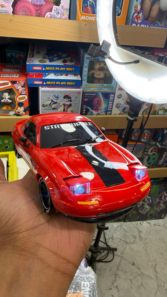 All New Driftcar MX 50 with Pop up  headlights Drift Car 1:24 20km/h 2.4g 4wd High Speed 3 Type Of Tire 2 Sets Of Tail Classic Racing Rc Cars For Adults (Copy)